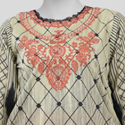 Embroidered Lawn By J. 11