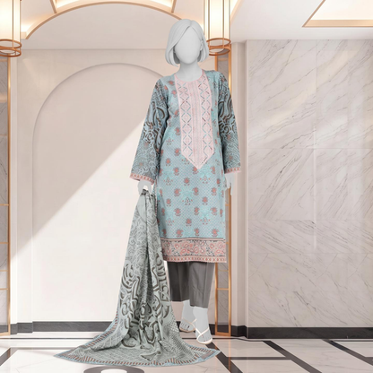 Embroidered Lawn By J. 13