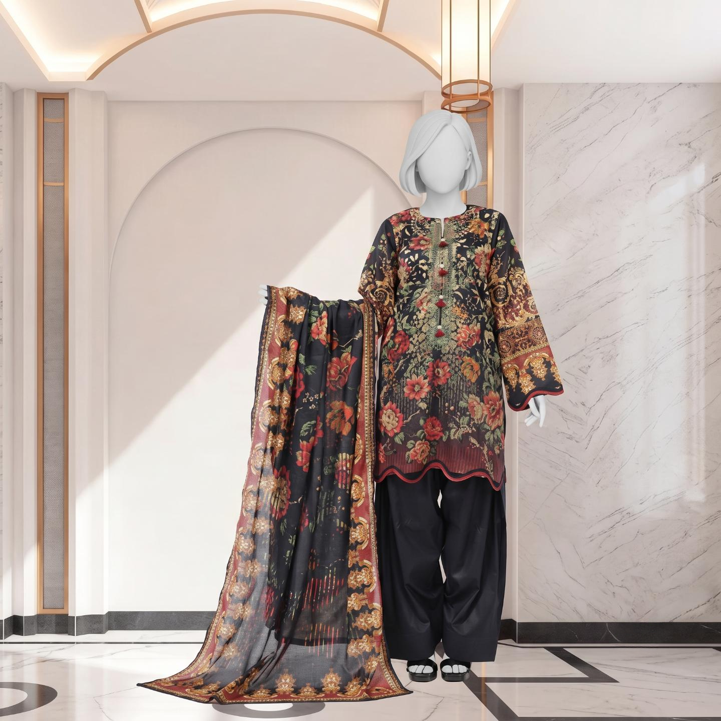 Embroidered Lawn By J. 15